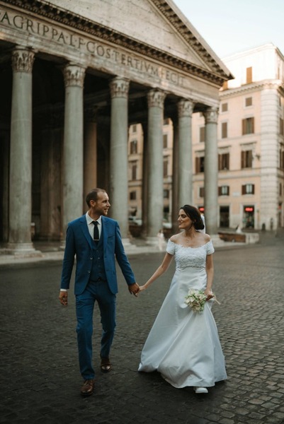Θοδωρής & Βάνα - Ρώμη : Real Wedding by G-studio